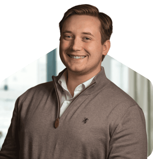 Christian er en av rådgiverne som hjelper deg med hele boligkjøpet