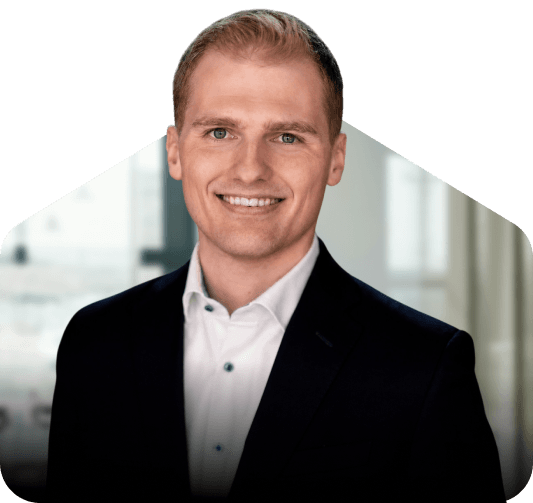 Christian er en av rådgiverne som hjelper deg med hele boligkjøpet
